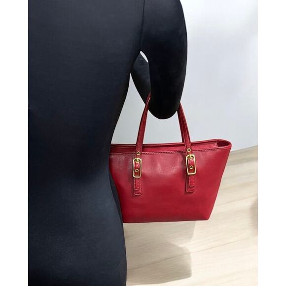 Vintage Coach 9846 Legacy West Small Market Tote Bag - Picture 8 of 12